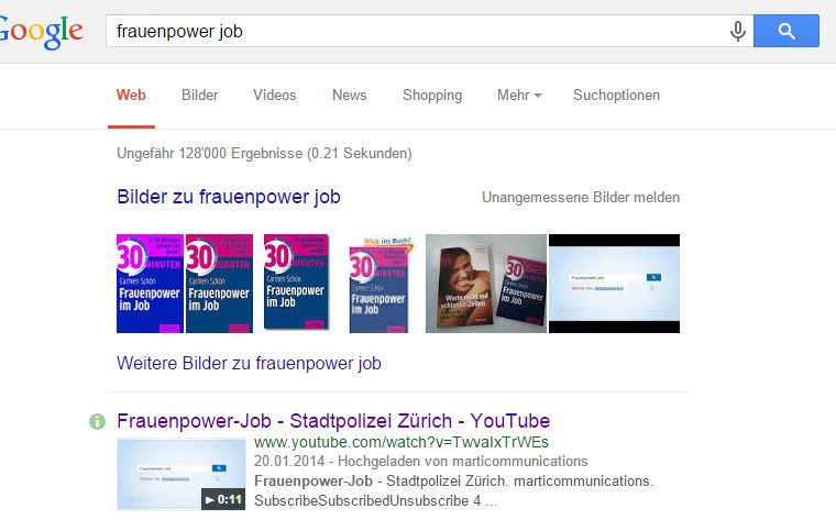 Frauenpower Job Stadtpolizei